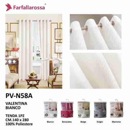 Farfallarossa Tenda 140*280 Pv-N58-A Bianco /F-N36-A/