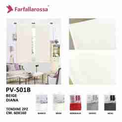 Farfallarossa Tendine Doppia 60*160cm Pv-S01-B Beige