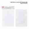 Dc Casa Centrino Carta Rett. 25x37cm 25pz Bianco