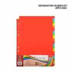Pigna Separatori Rubricati 160g 22.2x29.7cm 20p
