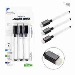 Pryma Marcatore Lavagna Bianca 3pz Nero Bl.
