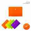 Pryma Busta C/Bottone A6 16x11.5cm Fluo