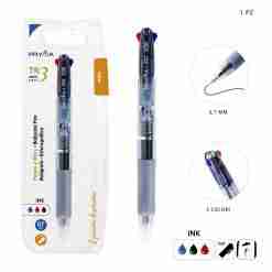 Pryma Penna Sfera Tr3 0.7mm 3colori Bl.