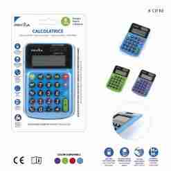 Pryma Calcolatrice 8cifre 118x76x20mm Bl.