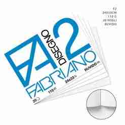 Fabriano Album F2 24x33cm 110g 20f Ruvid