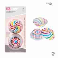 Dc Casa Pirottino Carta Twister 10.5cm 50pz