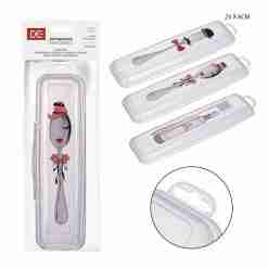 Dc Casa Scatola Portaposate Plast. 23x6cm
