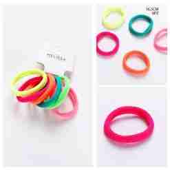 Melissa Elastico Capelli 16.5cm 6pz Fluo