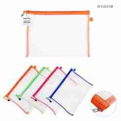 Pryma Busta Rete C/Zip A4 35x25.5cm