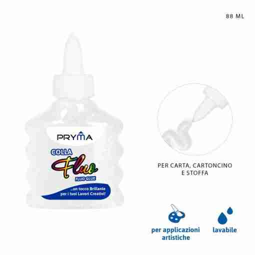 Pryma Colla Fluo 88ml Bianco