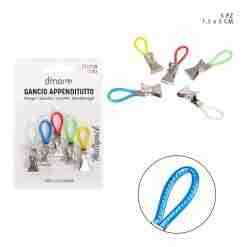 Dimorae Ganci Appenditutto Clip 1.5x5cm 5pz