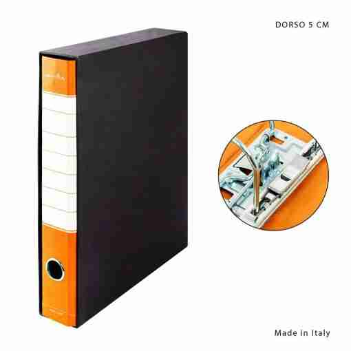 Pryma Registratore F/Protoc. M/Leva D5 Arancione