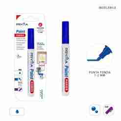 Pryma Marcatore Vernice P/Tonda 2mm Blu Bl.