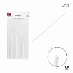 Dc Casa Cannuccia Carta Bianca 19.7cm 50pz
