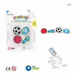 Pryma Gomma Fantasy7 4pz Bl.