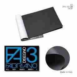 Fabriano Blocco Disegno F3 24x33cm 10f Nero